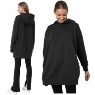 Bluzy damskie - BLUZA damska 4F OVERSIZE z kapturem BLD028 XS - miniaturka - grafika 1