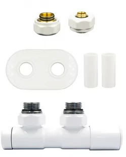 Zawór regulacyjny 50mm TWINS biały prawy Pex All in One - Zawory i kraniki Zawór regulacyjny 50mm TWINS biały prawy Pex All in One - Zawory i kraniki - miniaturka - grafika 1