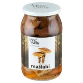 Grzyby - Leśne Skarby Maślaki marynowane całe 850 g - miniaturka - grafika 1