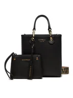 Torebki damskie - Emporio Armani Torebka EW000362 AF12103 MC032 Czarny - miniaturka - grafika 1