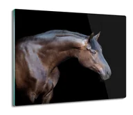 Deski do krojenia - szklana osłona kuchenna szklana Brązowy koń 60x52, ArtprintCave - miniaturka - grafika 1