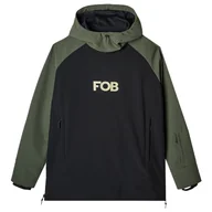 Kurtki męskie - Męska kurtka softshellowa 4F Softshell Jacket M255 Rozmiar: XXL / Kolor: czarny/zielony - miniaturka - grafika 1