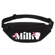 Nerki - SPORTOWA NERKA CZARNA Biodrowa Na Prezent Dla Fana PEACH GOMA Milk Top Wz - miniaturka - grafika 1