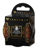 Zapachy samochodowe - LEATHER | FRESHWAY Saveur D'Orient Organican - miniaturka - grafika 1