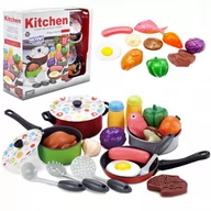 Zabawki AGD - Lumarko Zestaw Xxl Kucharza Akcesoria Przybory Kuchenne 22 El.! - miniaturka - grafika 1