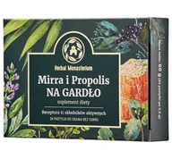 Przeziębienie i grypa - HERBAL MONASTERIUM Herbal Monasterium Mirra i Propolis na gardło 24 p HEP252 - miniaturka - grafika 1
