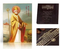 Ikony i obrazy sakralne - Ikona religijna Święty Mikołaj - miniaturka - grafika 1