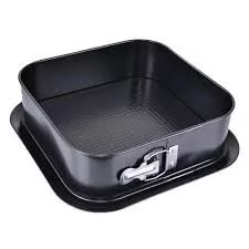 Tortownica 240 kwadratowa "non-stick" czarna - Formy do ciast - miniaturka - grafika 1