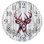 Zegary - Platinet ZEGAR WALL CLOCK DEER - miniaturka - grafika 1