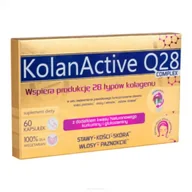 Stawy, mięśnie, kości - Asepta KolanActive Q28 Complex Suplement diety 60 kaps. - miniaturka - grafika 1