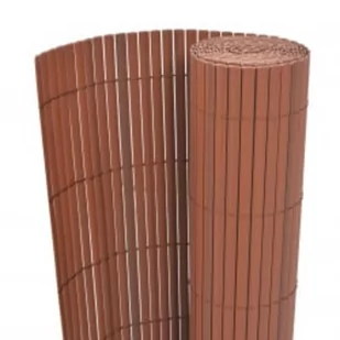 Vidaxl shumee dwustronne 110x500 cm brązowe - Ogrodzenia - miniaturka - grafika 1
