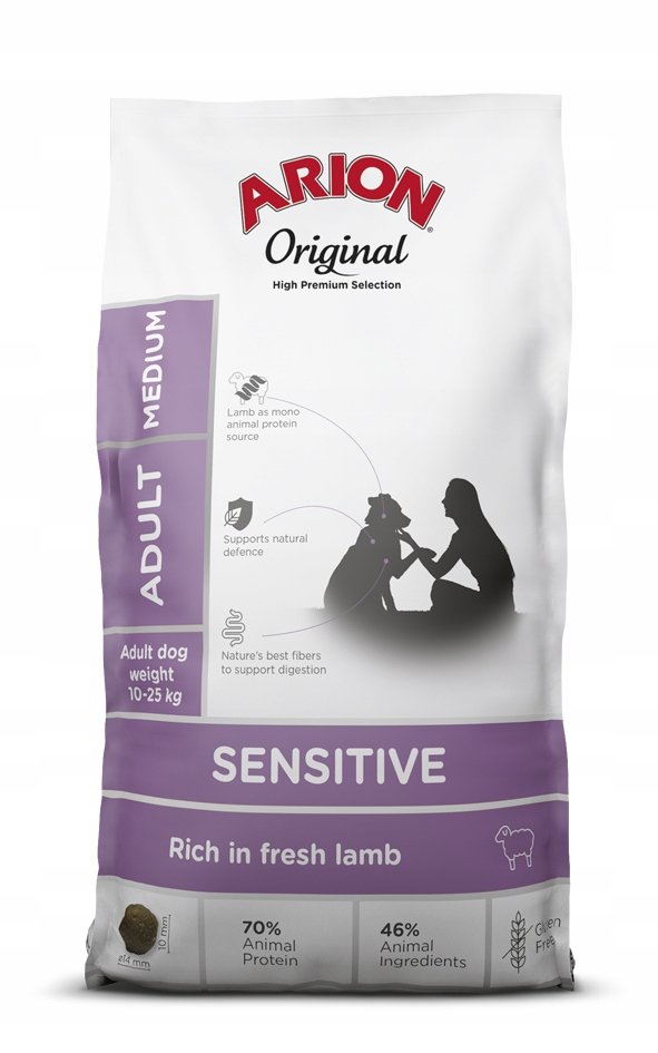 ARION Original Adult Medium Breed Lamb&Rice 12kg