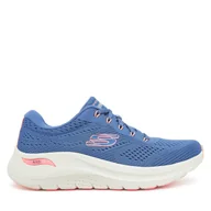 Sneakersy damskie - Sneakersy Skechers Arch Fit 2.0-Big League 150051/BLPK Niebieski - miniaturka - grafika 1
