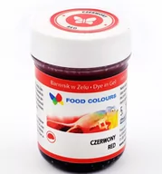 Dodatki do ciast w płynie, aromaty - Foodcolours BARWNIK SPOŻYWCZY W ŻELU 35g CZERWONY 49 - miniaturka - grafika 1