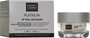 Krem MartiDerm Platinum Gf Vital Age Krem do skóry normalnej i mieszanej 50 ml (8437000435419) - Kremy do twarzy Krem MartiDerm Platinum Gf Vital Age Krem do skóry normalnej i mieszanej 50 ml (8437000435419) - Kremy do twarzy - miniaturka - grafika 1