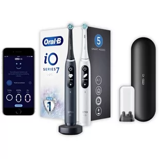 Braun ORAL-B iO 7 Duo White&Black - Szczoteczki elektryczne - miniaturka - grafika 1