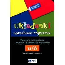 Wydawnictwo Szkolne PWN Układanki obrazkowo-wyrazowe. Poznaję i utrwalam poprawną pisownę u/ó - Edukacja przedszkolna - miniaturka - grafika 2