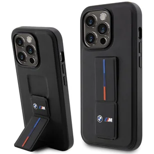 Etui BMW BMHCP15X22GSLK iPhone 15 Pro Max 6.7" czarny/black hardcase Grip Hot Stamp - Etui i futerały do telefonów - miniaturka - grafika 11
