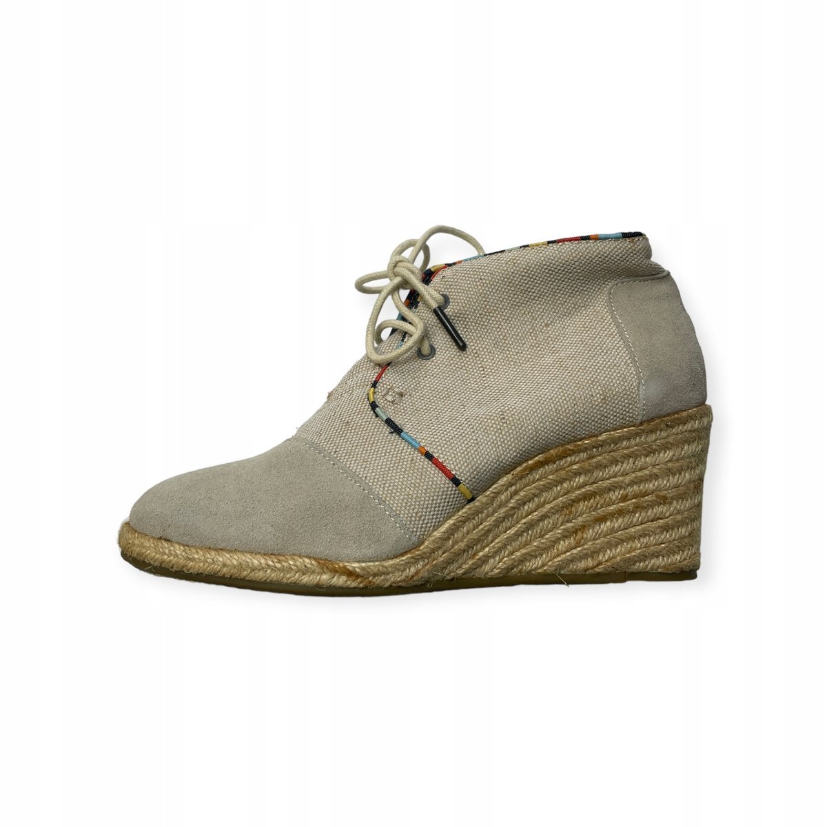 Półbuty koturn damskie klasyczne TOMS 39