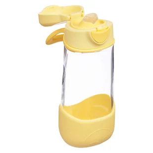 Sportowa butelka tritanowa 450 ml, Lemon Twist, b.box - Kubki dla dzieci - miniaturka - grafika 1