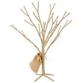 Ozdoby bożonarodzeniowe - Dekoracyjne drzewko świecące LED ozdoba do salonu sypialni na baterie 50cm - miniaturka - grafika 1