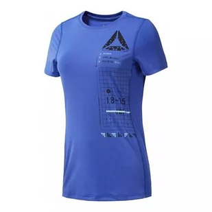 Koszulka sportowa damska Reebok Activchill Graphic Tee - Koszulki sportowe damskie - miniaturka - grafika 1