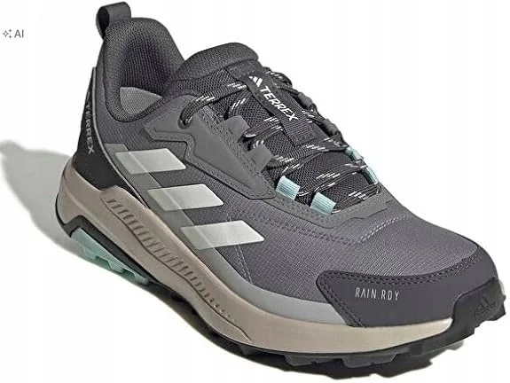 ADIDAS TERREX AX4 SZARE DAMSKIE BUTY TREKKINGOWE 39 1/3 6PA