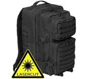Plecaki - Plecak BRANDIT US Cooper Lasercut Large 40L Black - miniaturka - grafika 1