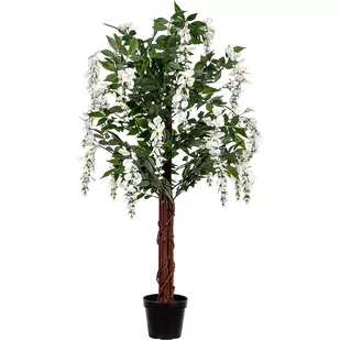 SZTUCZNE DRZEWO WISTERIA GLICYNIA BIAŁA 120 CM - Sztuczne drzewka - miniaturka - grafika 1