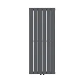 Grzejniki łazienkowe - Grzejnik łazienkowy 115 x 45,2 cm FLAT VER MONO antracyt mat GO/ON! - miniaturka - grafika 1
