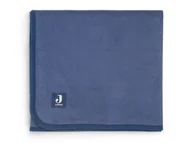 Koce i narzuty dla dzieci - Kocyk Bawełniany Jollein 100 X 150 Cm Jeans Blue - miniaturka - grafika 1