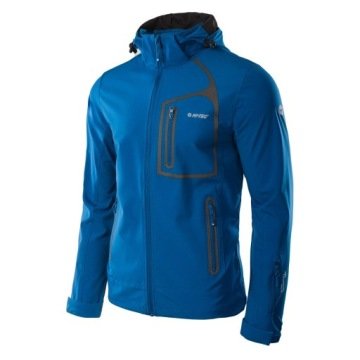 Hi-tec Męski Softshell Nils db wodoodporny oddychającyodpinany kaptur M