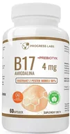 Witaminy i minerały - Suplement diety, Progress Labs, WITAMINA B17 4 mg + PREBIOTYK, amigdalina, 60 kaps. - miniaturka - grafika 1