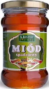 MAZURSKIE MIODY Spadziowy 400g - Miód - miniaturka - grafika 1
