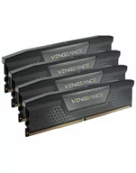 Pamięci RAM - CORSAIR VENGEANCE 96GB 4x24GB DDR5 6000MT/s DIMM Unbuffered 30-36-36-76 Std PMIC XMP 3.0 Black Heatspreader 1.4V - miniaturka - grafika 1