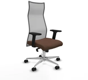 Fotel biurowy, krzesło biurowe Krzesło Biurowe Piqueras y Crespo B2D086N Ceimnobrązowy - Fotele i krzesła biurowe - miniaturka - grafika 1