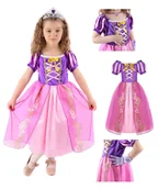 Sukienki - Strój Sukienka Roszpunka Księżniczka 120 - miniaturka - grafika 1