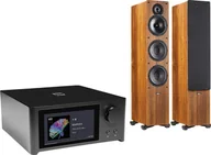 Zestawy stereo - NAD C 700 czarny + TESI 661 orzech - miniaturka - grafika 1