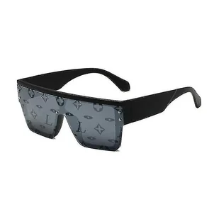 1583 Anty-ultrafioletowe okulary przeciwsłoneczne Wentylator Proste okulary Duża ramka Spot L Home Okulary przeciwsłoneczne z logo C2 - Okulary przeciwsłoneczne - miniaturka - grafika 1