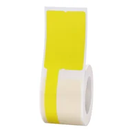 Kleje biurowe - Naklejki Termiczne Niimbot 25x38+40, 100C szt (Żółte) - miniaturka - grafika 1