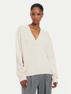 Kontatto Sweter 3M0177 Écru Regular Fit - Swetry damskie - miniaturka - grafika 1