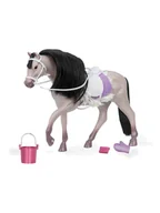 Akcesoria dla lalek - LORI Figurka "Grey Andalusian" z akcesoriami - 3+ - miniaturka - grafika 1