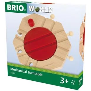 Brio Mechaniczna obrotnica 33361 - Zabawki interaktywne dla dzieci - miniaturka - grafika 1