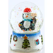 Ozdoby bożonarodzeniowe - Kula śnieżna z Mikołajem 4,6 x 4,6 x 6 cm - miniaturka - grafika 1