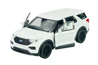 Samochody i pojazdy dla dzieci - WELLY 2023 FORD EXPLORER BIAŁY 1:34 SAMOCHÓD NOWY METALOWY MODEL - miniaturka - grafika 1