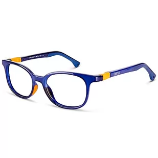 NANOVISTA Unisex dziecięce okulary przeciwsłoneczne Pixel 3.0, granatowe szkło/pomarańczowe, 48, Granatowy szkło/pomarańczowy, 48 - Akcesoria i dodatki do ubrań dla dzieci - miniaturka - grafika 1