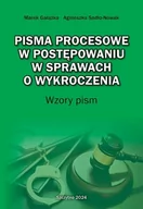 E-booki - prawo - Pisma procesowe w postępowaniu w sprawach o wykroczenia. Wzory pism - miniaturka - grafika 1