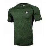 Odzież taktyczna i umundurowanie - Rashguard Pit Bull Performance Pro plus New Logo - Oliwkowy - miniaturka - grafika 1