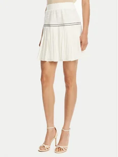 Liu Jo Sport Spódnica mini TA5124 J4894 Biały Regular Fit - Spódnice - miniaturka - grafika 1