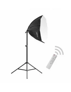 Lampa SOFTBOX octa 60 150W/300W LED - Lampy studyjne - miniaturka - grafika 1